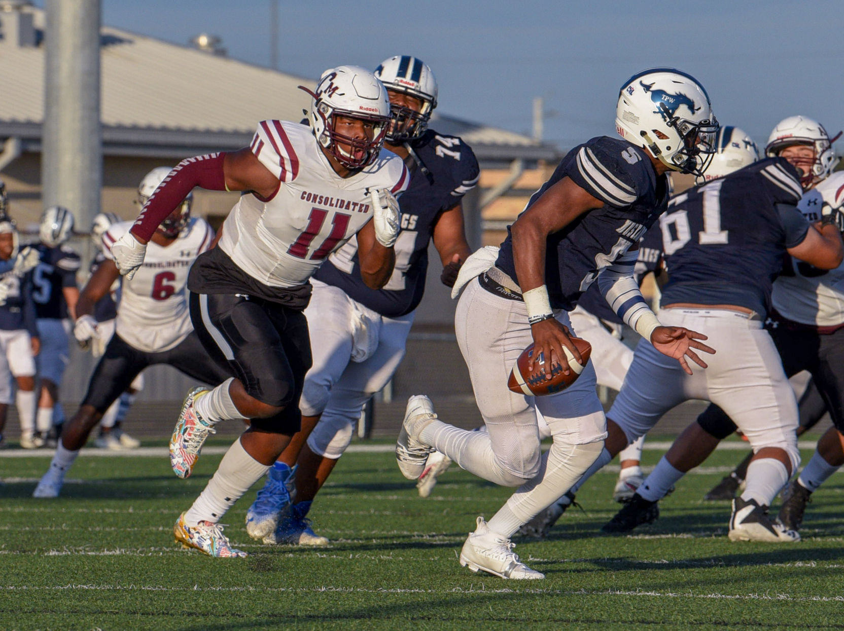 A&M Consolidated vs. Lamar Consolidated football